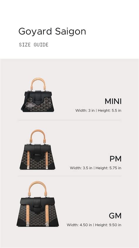 goyard travel|goyard bag dimensions.